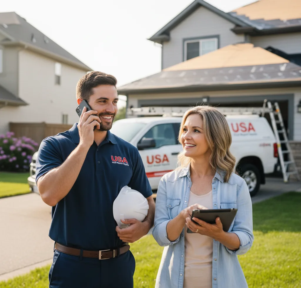 USA Roof Repair Experts customer support in Mound City