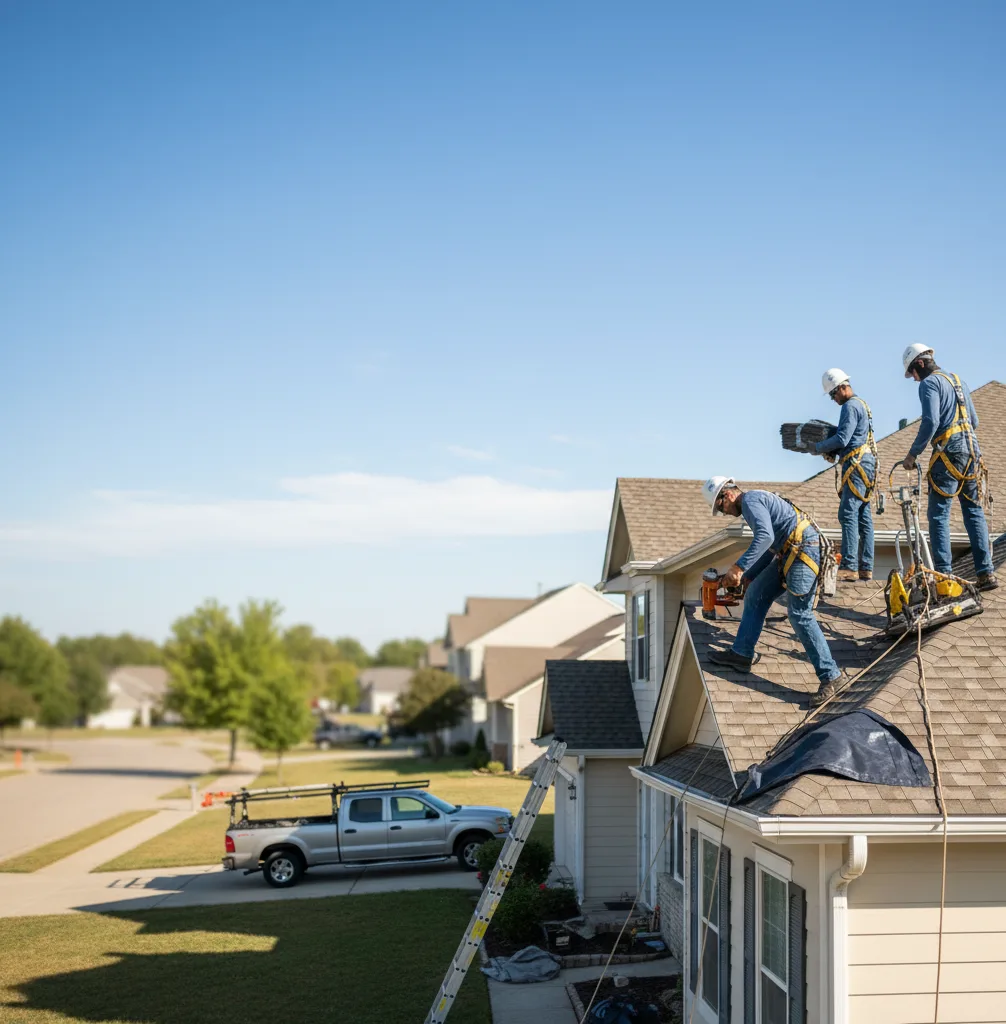Roof Leak Repair in Mound City, MO